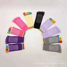 JW New Design Wholesale women's four seasons dance yoga sports Custom yoga pilates socks